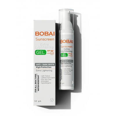 BOBAI SUNSCREEN EXTRA LIGHTENING GEL SPF 50+ ANTI-DARK SPOTS 50 GM